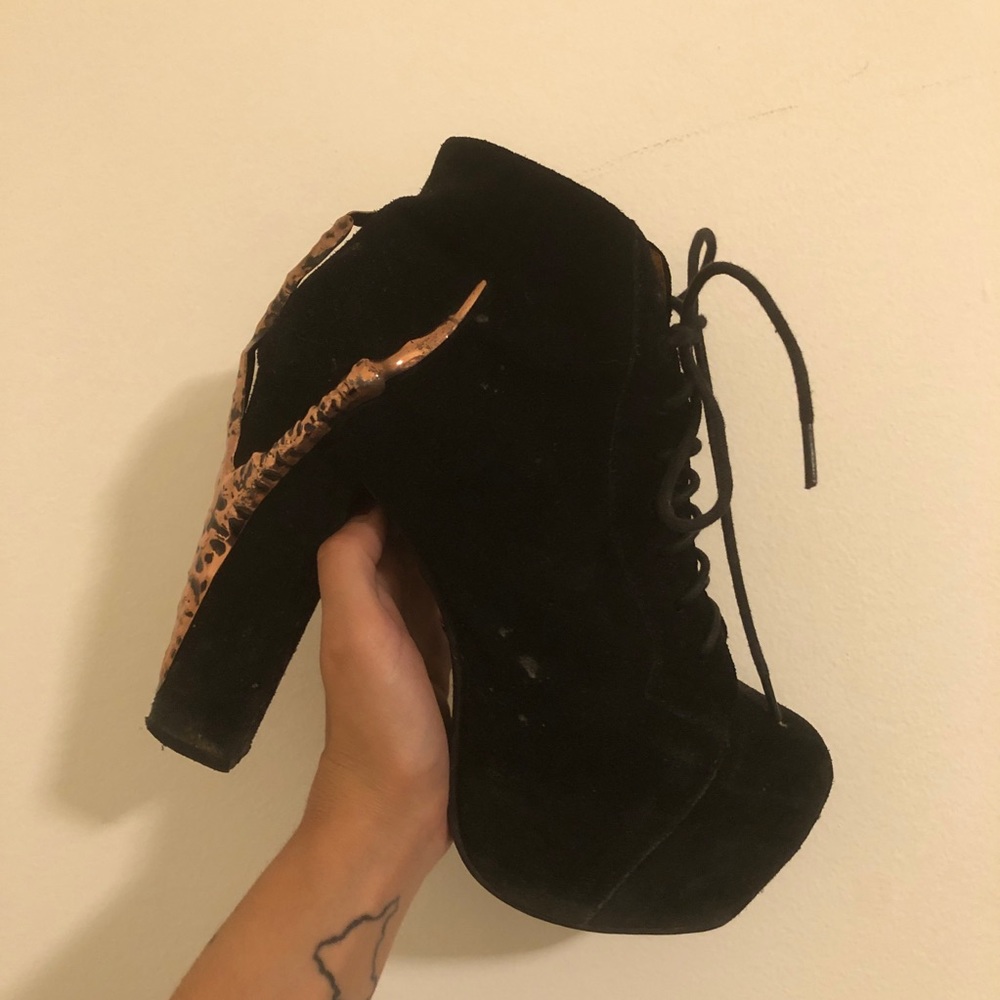 Jeffrey Campbell Platform Heel with Gold Claw